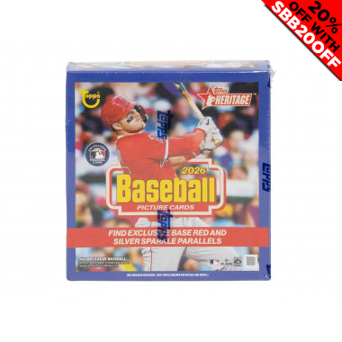 2026 Topps Heritage Baseball Mega Box (Choose Team - 4-Box Break #1) Baseball